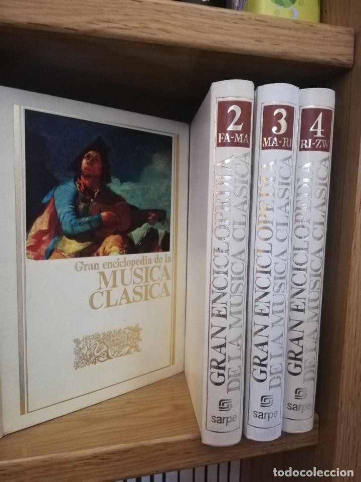 Imagen 3 del libro GRAN ENCICLOPEDIA DE LA MÚSICA CLÁSICA - 4 TOMOS, COMPLETA - ED. SARPE