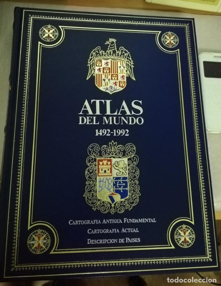 Libro de segunda mano: GRAN ATLAS DEL MUNDO 1492-1992 - CARTOGRAFIA ANTIGUA Y MODERNA