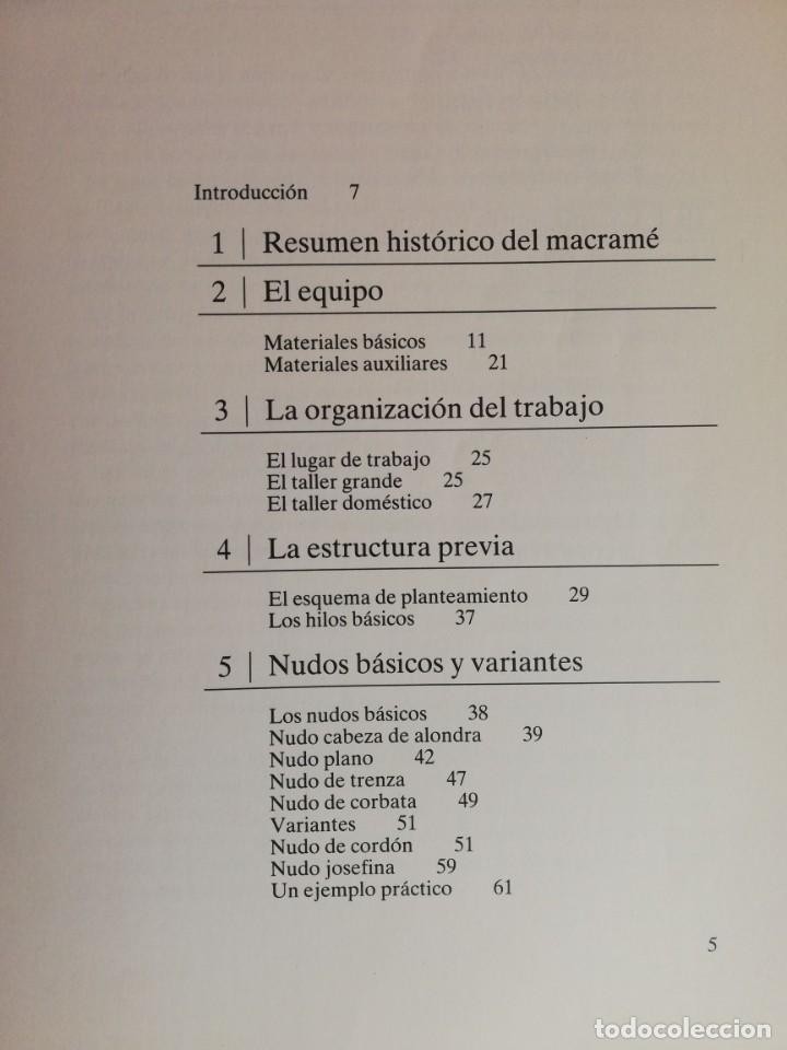 Imagen 2 del libro ARTE Y TÉCNICA DEL MACRAME - MARIONA GILI Y ALBERT VIDAL/ CEAC