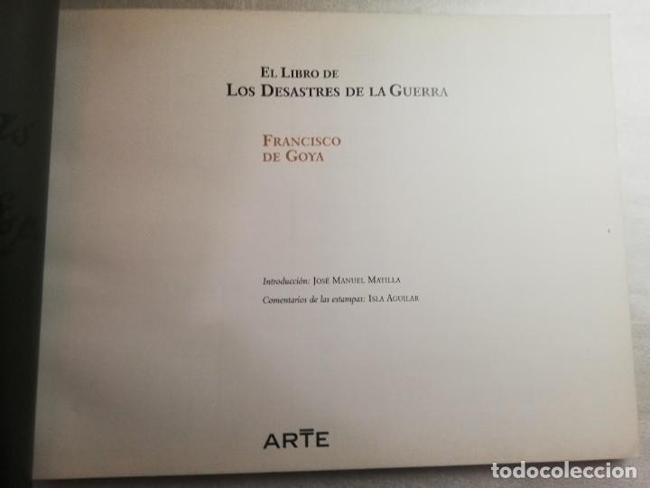 Imagen 2 del libro GOYA / EL LIBRO DE LOS DESASTRES DE LA GUERRA