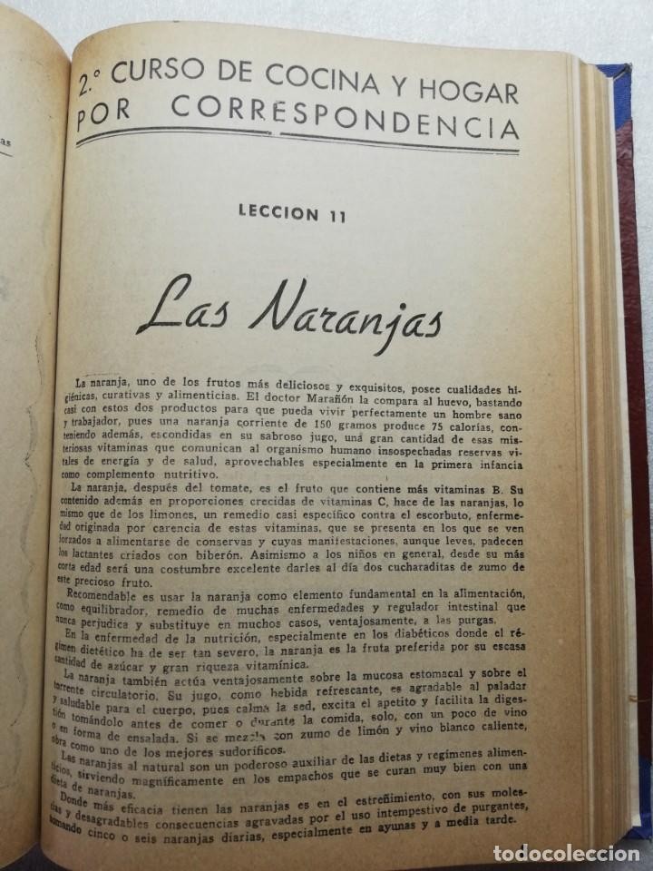 Imagen 2 del libro PRIMER Y SEGUNDO CURSO DE COCINA Y HOGAR POR CORRESPONDENCIA.ACADEMIA AMA DE CASA. BARCELONA