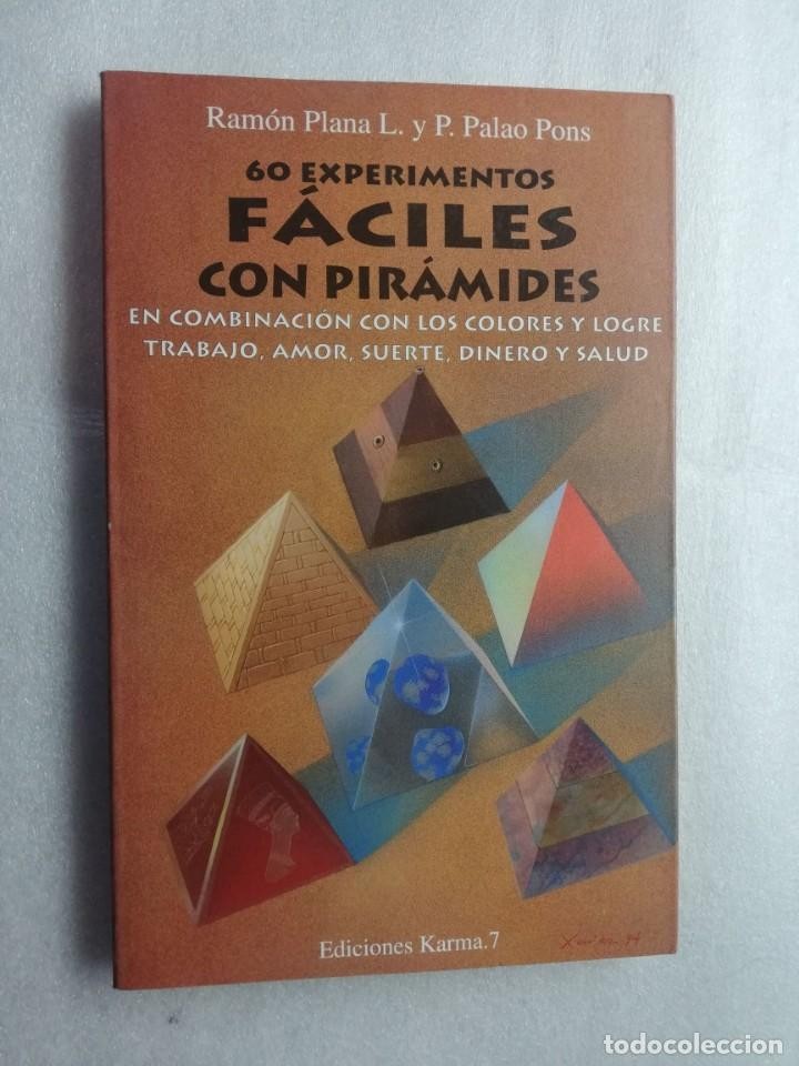 Libro de segunda mano: 60 EXPERIMENTOS FACILES CON PIRAMIDES - RAMON PLANA L. Y P. PALAO PONS