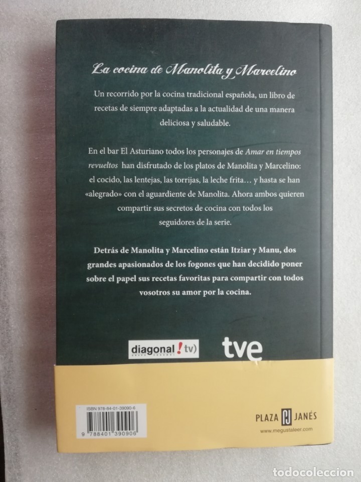 Imagen 2 del libro AMAR EN TIEMPOS REVUELTOS - LAS RECETAS DE MANOLITA Y MARCELINO