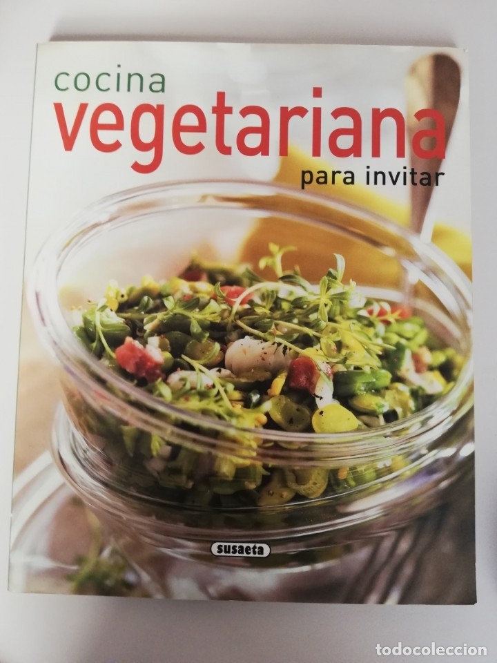 Libro de segunda mano: Cocina vegetariana para invitar