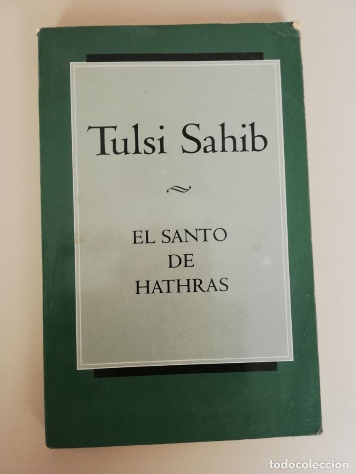Libro de segunda mano: Tulsi Sahib el Santo de Hathras
