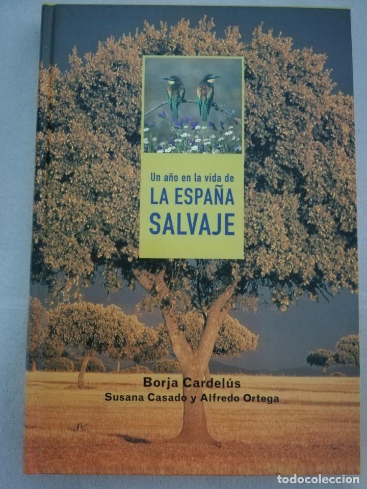 Libro de segunda mano: UN AÑO EN LA VIDA DE LA ESPAÑA SALVAJE - BORJA CARDELUS - PLANETA