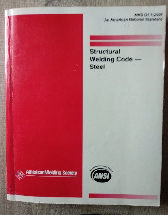 Libro de segunda mano: AWS D1.1:2000 Structural Welding Code-Steel