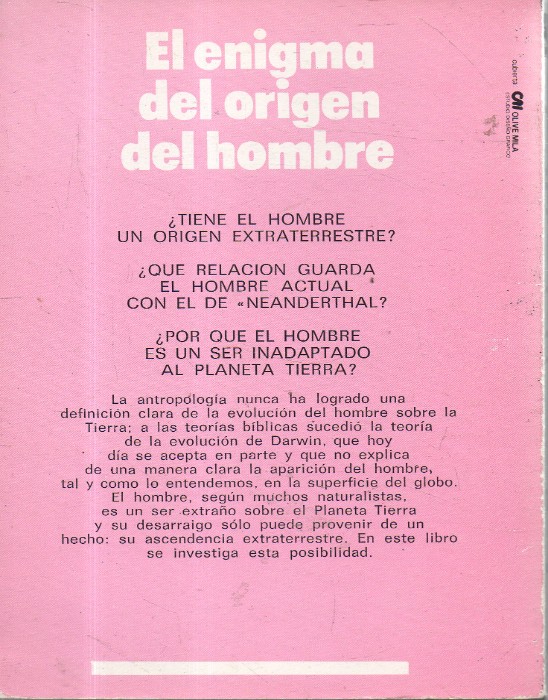 Imagen 2 del libro El enigma del origen del hombre