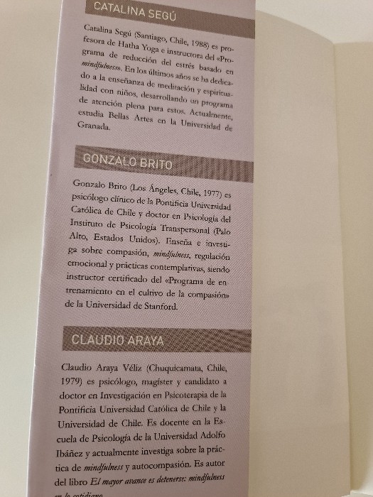 Imagen 2 del libro Presencia plena