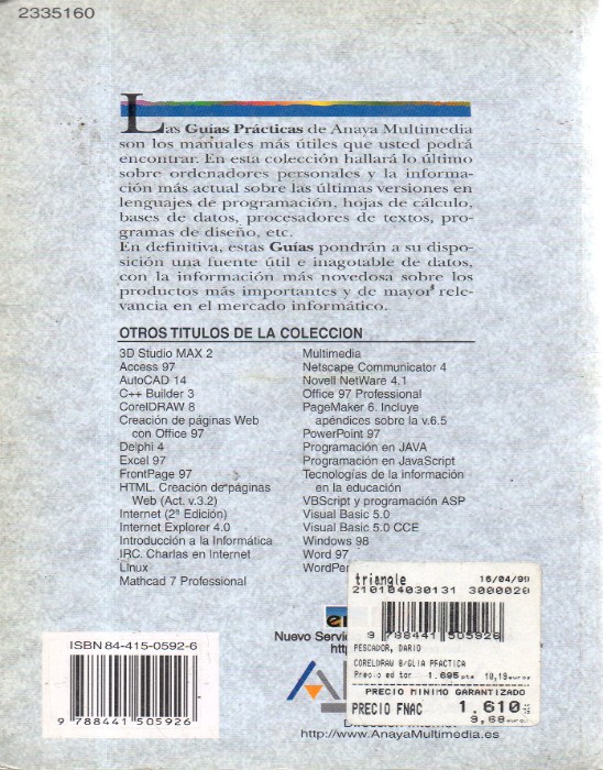 Imagen 2 del libro CorelDRAW 8