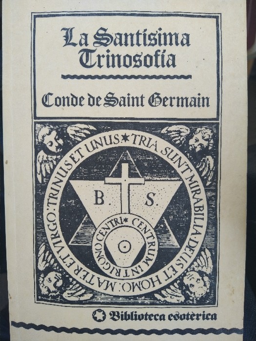 Libro de segunda mano: la santisima trinosofia 