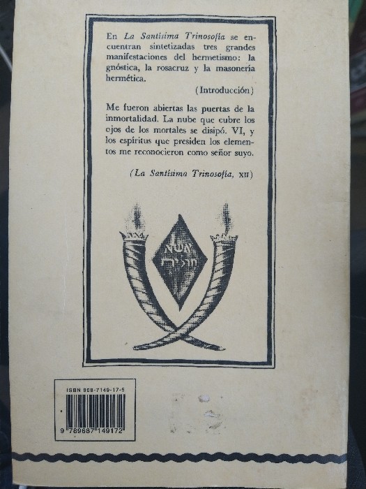 Imagen 2 del libro la santisima trinosofia 
