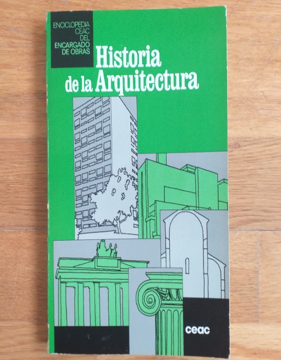 Libro de segunda mano: Historia de la arquitectura.