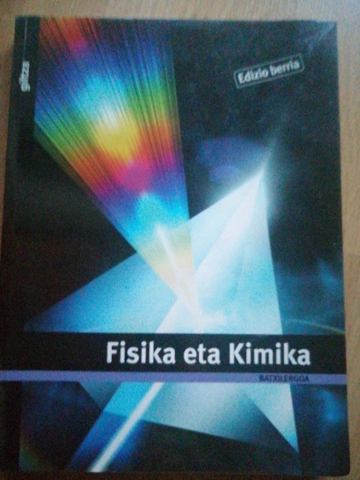Libro de segunda mano: FISIKA ETA KIMIKA I
