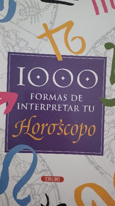 Libro de segunda mano: 1000 formas de ínterpretar tu horóscopo