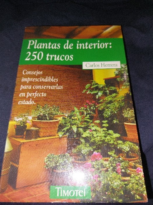 Libro de segunda mano: Plantas de interior: 250 trucos