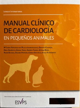 Libro de segunda mano: Manual clínico de cardiología en pequeños animales : improve international