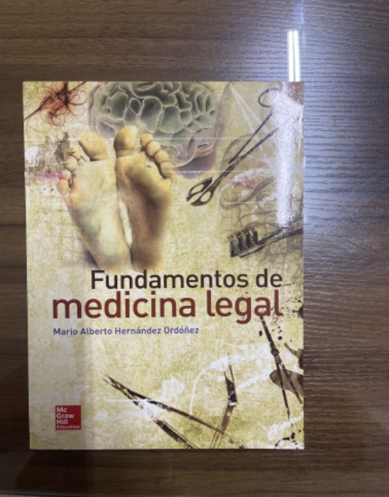 Libro de segunda mano: Fundamentos de medicina legal