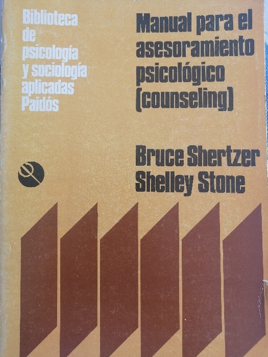 Libro de segunda mano: Manual para el asesoramiento psicológico (counseling). 