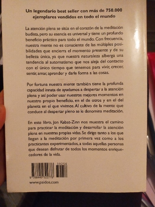 Imagen 2 del libro Mindfulness en la vida cotidiana