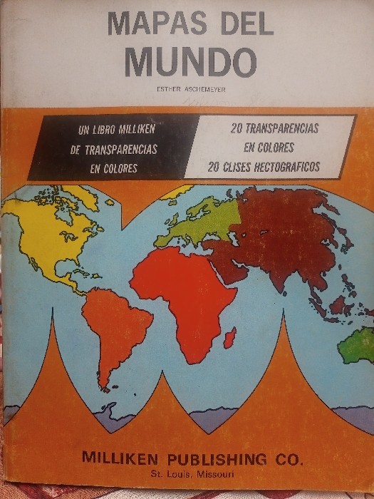 Libro de segunda mano: mapas del mundo