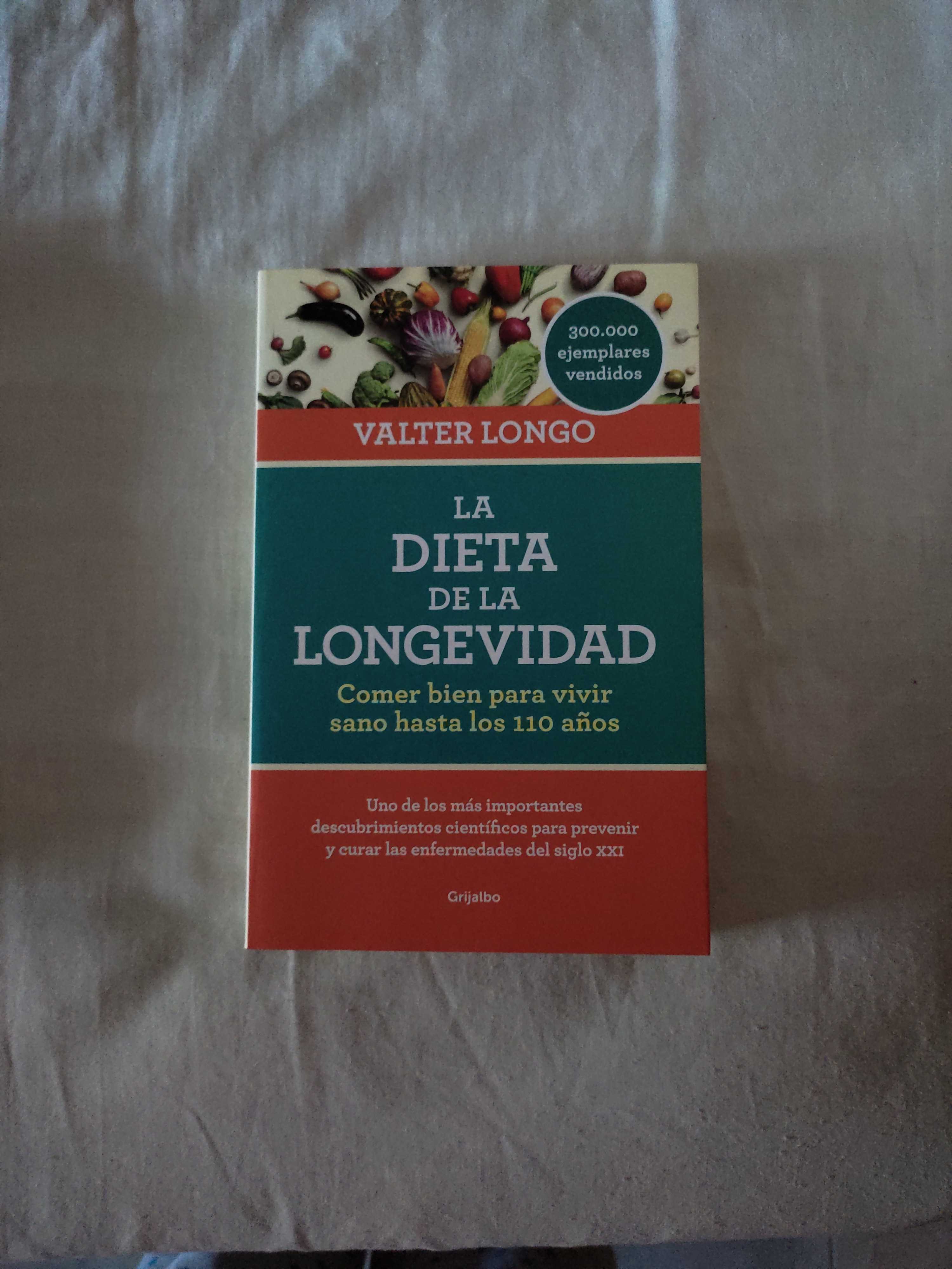 Libro de segunda mano: La dieta de la longevidad