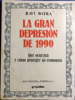 Libro de segunda mano: La gran depresión de 1990