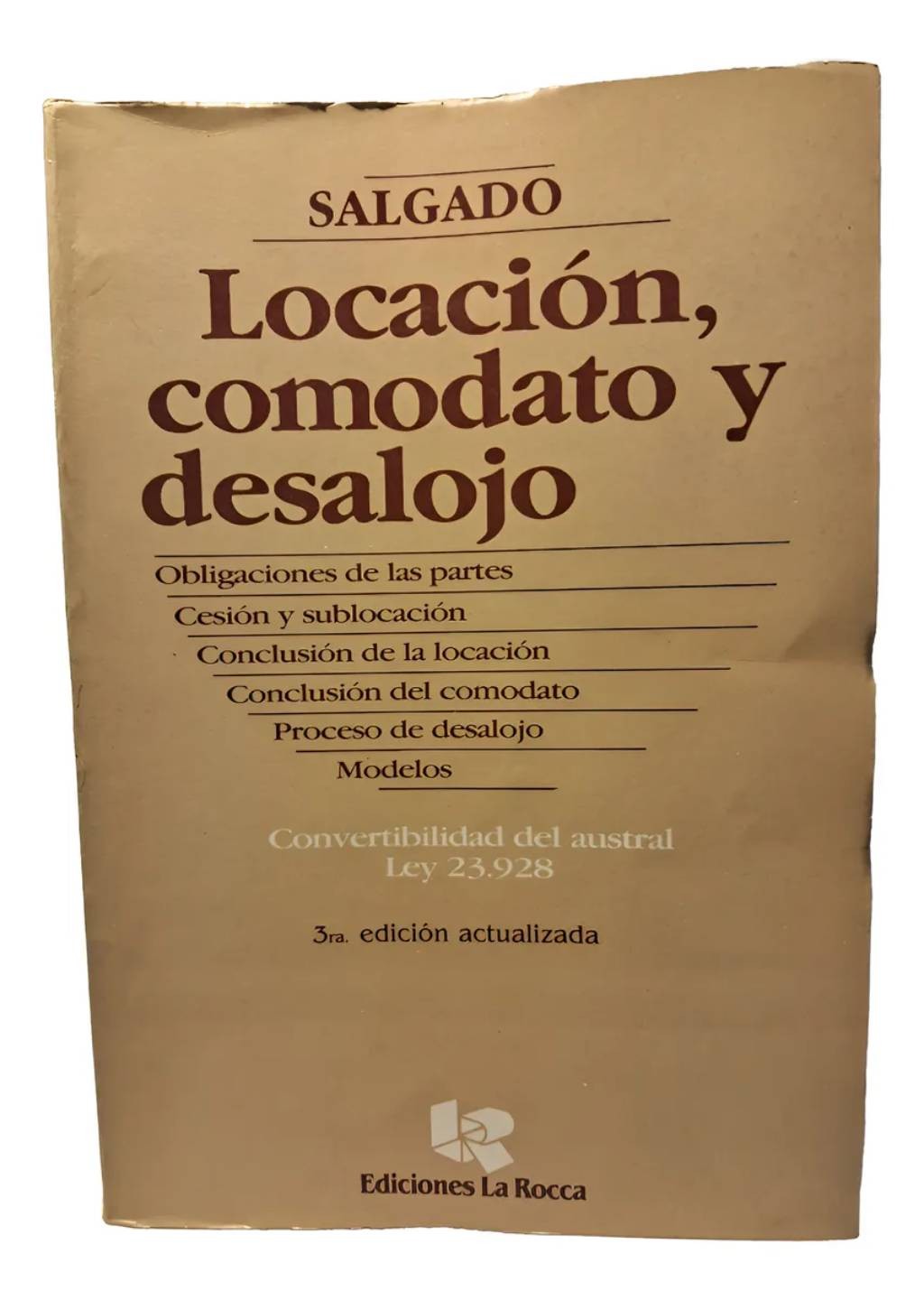 Locación, comodato y desalojo